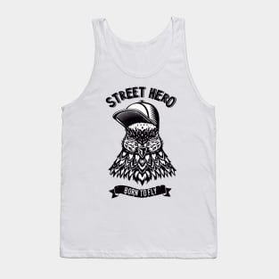 The Pigeon a Street Hero Tank Top